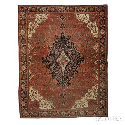 Antique Fereghan Carpet