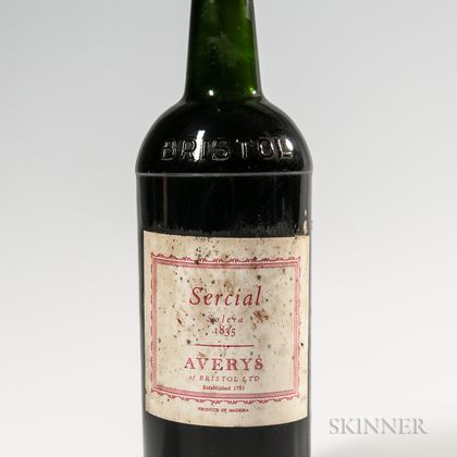 Averys Sercial Solera 1835, 1 bottle 