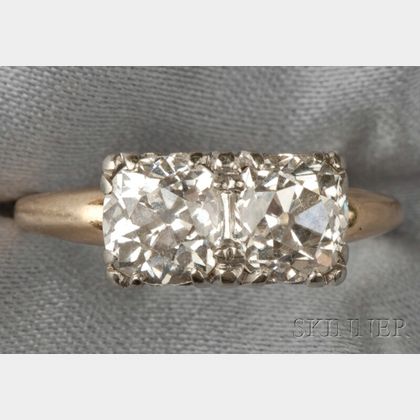 Diamond Twin-stone Ring