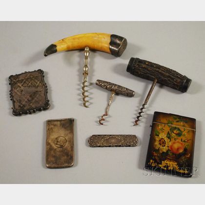 Small Group of Miscellaneous Accessories