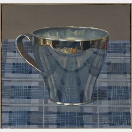 Olga Antonova (Russian/American, b. 1956) Metal Tea Cup