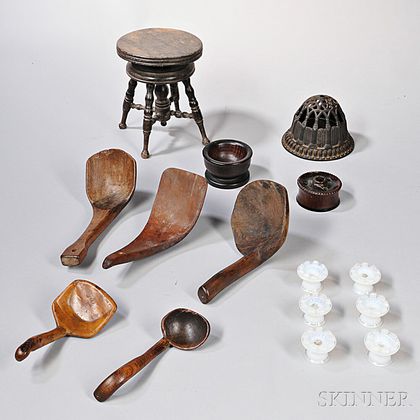 Group of Early Household Items