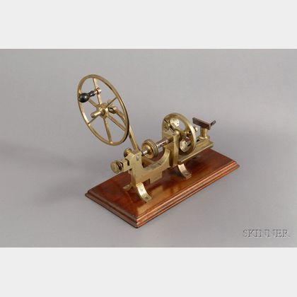 Brass Watchmaker's Mandrel by J. & T. Jones