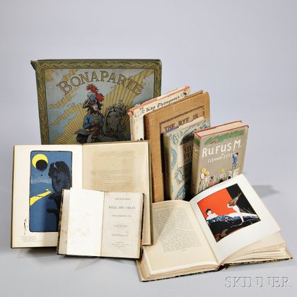 Varia: Children's, Illustrated, Erotica, Cookbook, Limited and Signed, Eight Volumes.