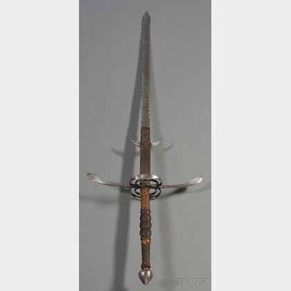 Long Steel Two-handed Sword