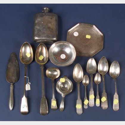 Thirteen Silver Tablewares