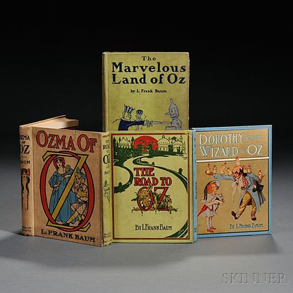 [Wizard of Oz] L. Frank Baum (1856-1919) Four Titles.