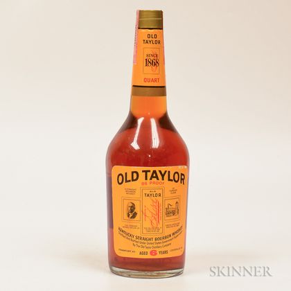 Old Taylor 6 Years Old, 1 quart bottle 