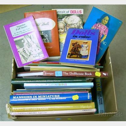 Approximately Seventy-one Doll and Dollhouse Related Books, Periodicals, and Pamphlets
