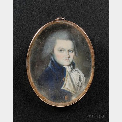 Portrait Miniature of William Greenleaf