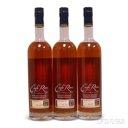 Buffalo Trace Antique Collection Eagle Rare 17 Years Old 2008, 3 750ml bottles 
