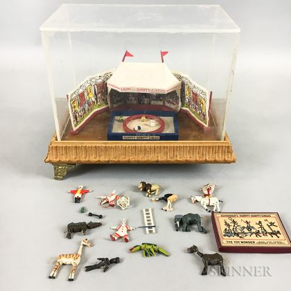 "Schoenhut's Humpty-Dumpty Circus" Miniature Toy Circus