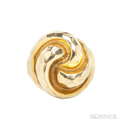 18kt Gold Ring, Henry Dunay