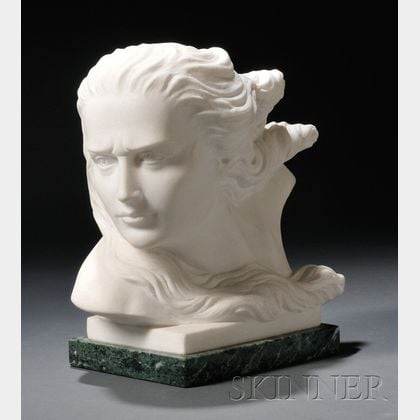 Renzo Palmerini (American, 20th/21st Century) Portrait Bust of a Woman