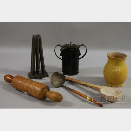 Six Assorted Country Domestic and Kitchen Items
