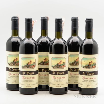 Castello di Monsanto Chianti Classico Il Poggio 1997, 6 bottles 
