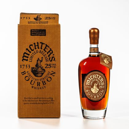 Michters Bourbon 25 Years Old, 1 750ml bottle (oc) 