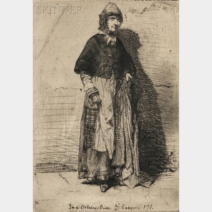James Abbott McNeill Whistler (American, 1834-1903) La Mère gérard