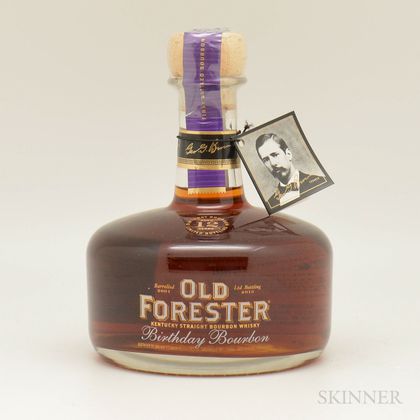 Old Forester Birthday Bourbon 12 Years Old 2001, 1 750ml bottle 