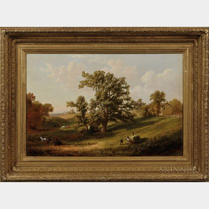 Russell Smith (Pennsylvania, Scotland, 1812-1896) Rural Landscape