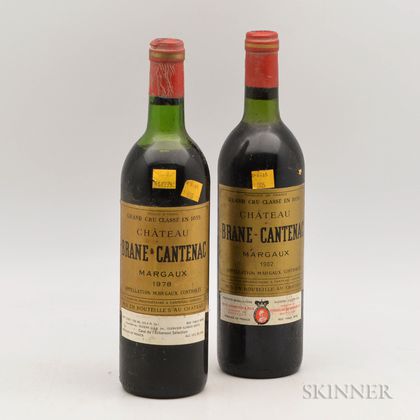 Chateau Brane Cantenac, 2 bottles 