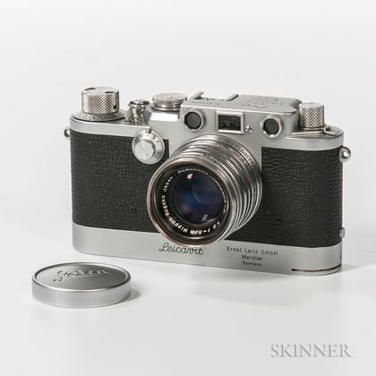 Leica IIIF (Leicavit) with Nikkor HC 50cm Lens