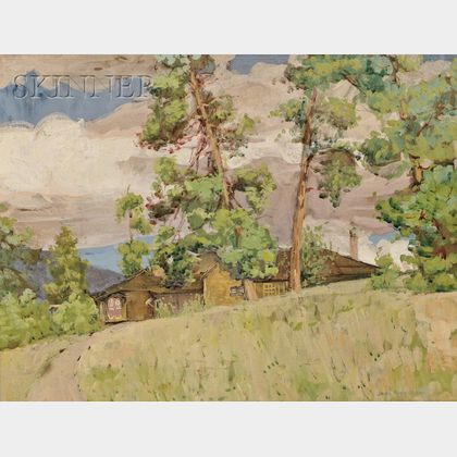 Jane Peterson (American, 1876-1965) His Bungalow