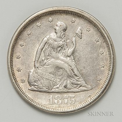 1875-S 20 Cent