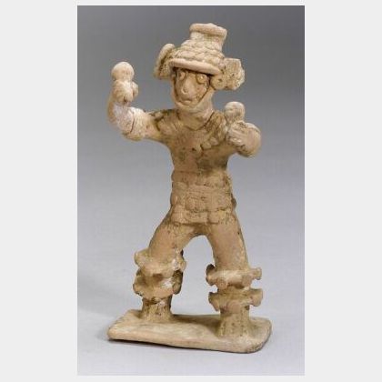 Pre-Columbian Pottery Shaman Figure