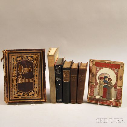 Mixed Lot, 19th and 20th Century, Seven Volumes: