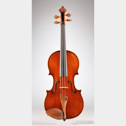 Modern German Violin, Ludwig Glaesel, Jr., Markneukirchen, 1925