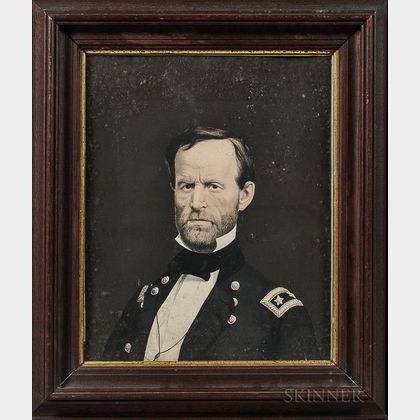 Lithograph Portrait of General William Tecumseh Sherman