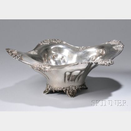 J.E. Caldwell & Co. Footed Sterling Silver Serving Bowl