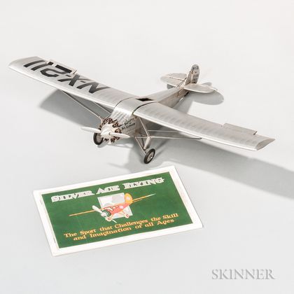 Lindbergh's Ryan N-X-211 Spirit of St. Louis Aviation Model