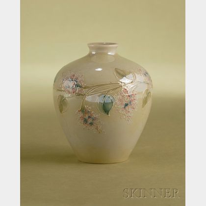 Moorcroft Lilac Design Bud Vase