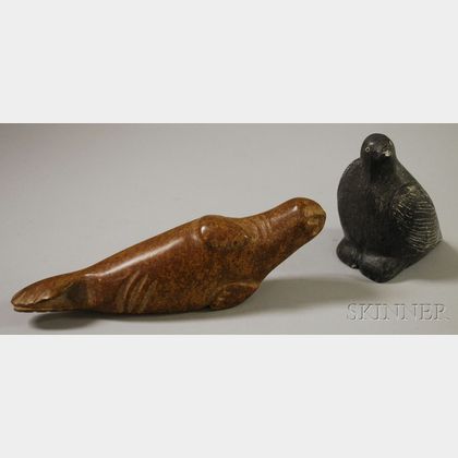 Two Inuit Carvings