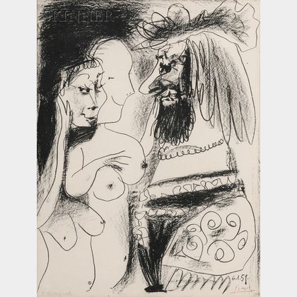 Pablo Picasso (Spanish, 1881-1973) Le Vieux Roi