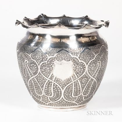 Anglo-Indian Silver Bowl