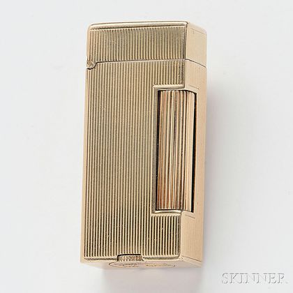 14kt Yellow Gold-cased Dunhill Lighter