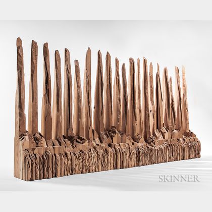 Ursula von Rydingsvard (German/American, b. 1942) Untitled Wooden Assemblage