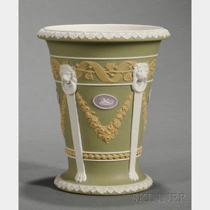 Wedgwood Four-Color Jasper Dip Vase