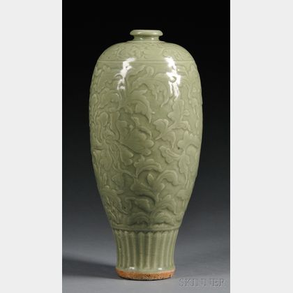 Large Celadon Vase