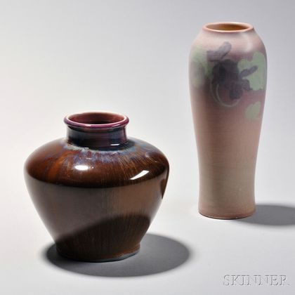 Two Rookwood Pottery Vases 