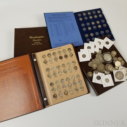 Large Group of American Silver Coins