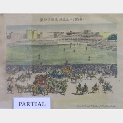 Eight Framed Kessler's 1878 Sporting Prints