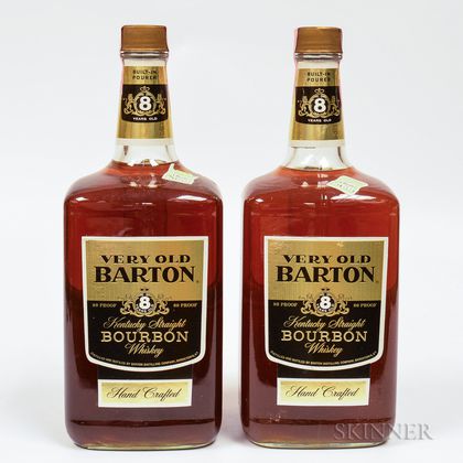 Very Old Barton 8 Years Old, 2 1.75 liter bottles 