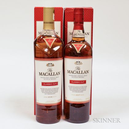 Macallan Classic Cut, 2 750ml bottles (oc) 