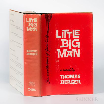 Berger, Thomas (1924-2014) Little Big Man , Signed and Inscribed First Edition.