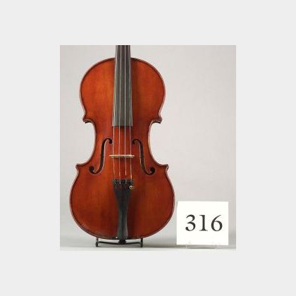Modern American Violin, James Reynold Carlisle, Cincinnati, 1924