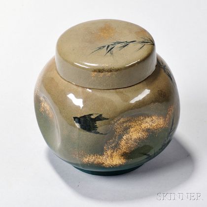 William McDonald Rookwood Pottery Covered Jar 